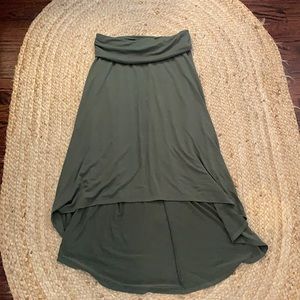 Mossimo, high-low skirt, size M